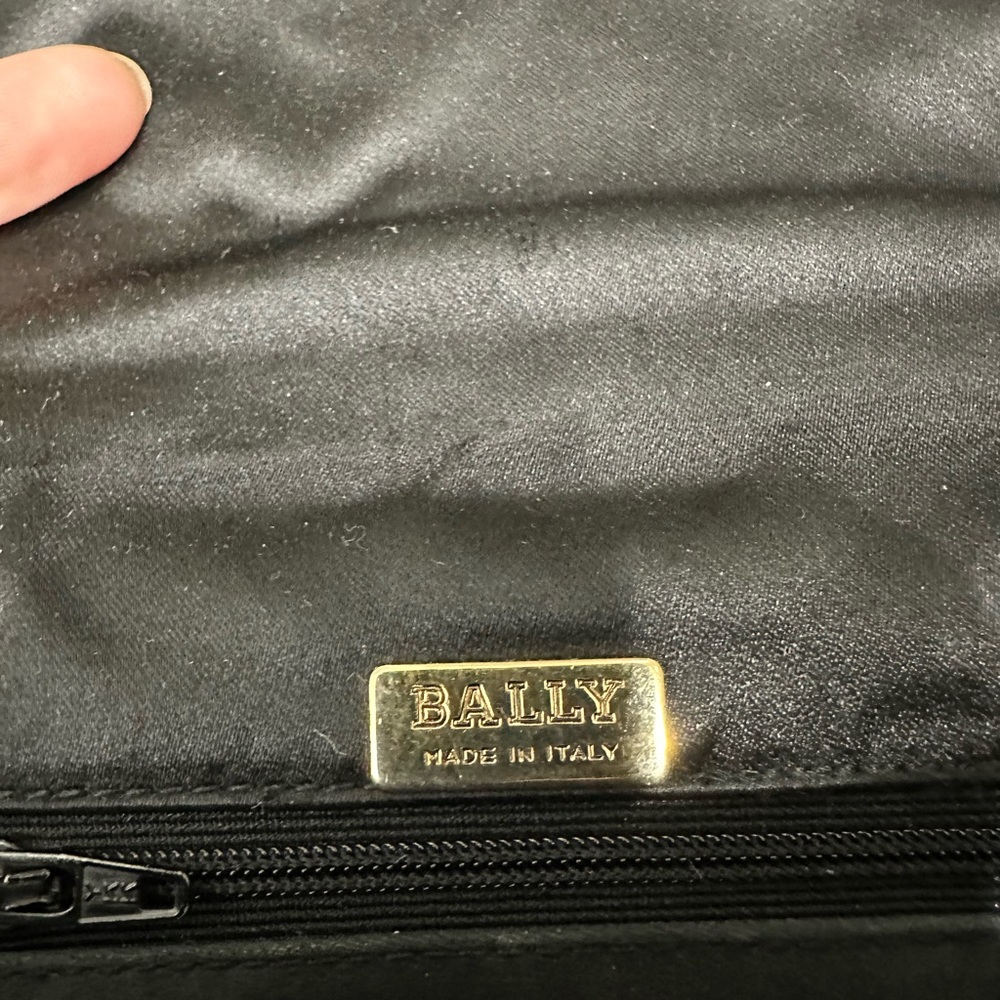 Bally Black Crossbody Bag with Colorful Gem Accents - Picture 6 of 6